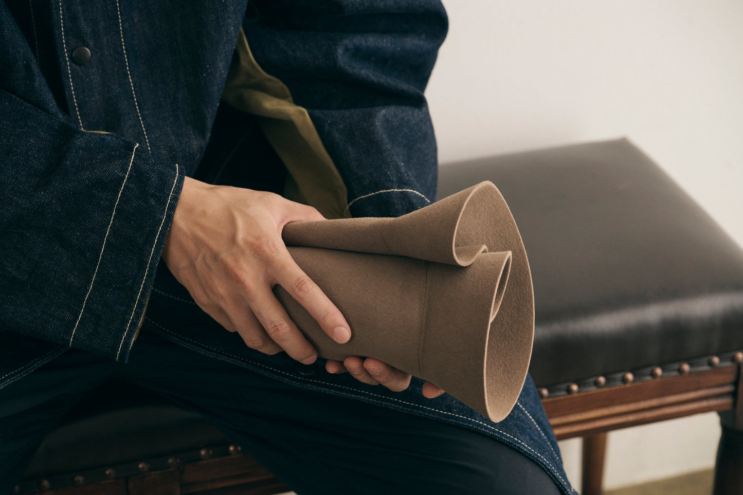 morno № 723621 オープンクラウンファーハット【SOLD OUT】