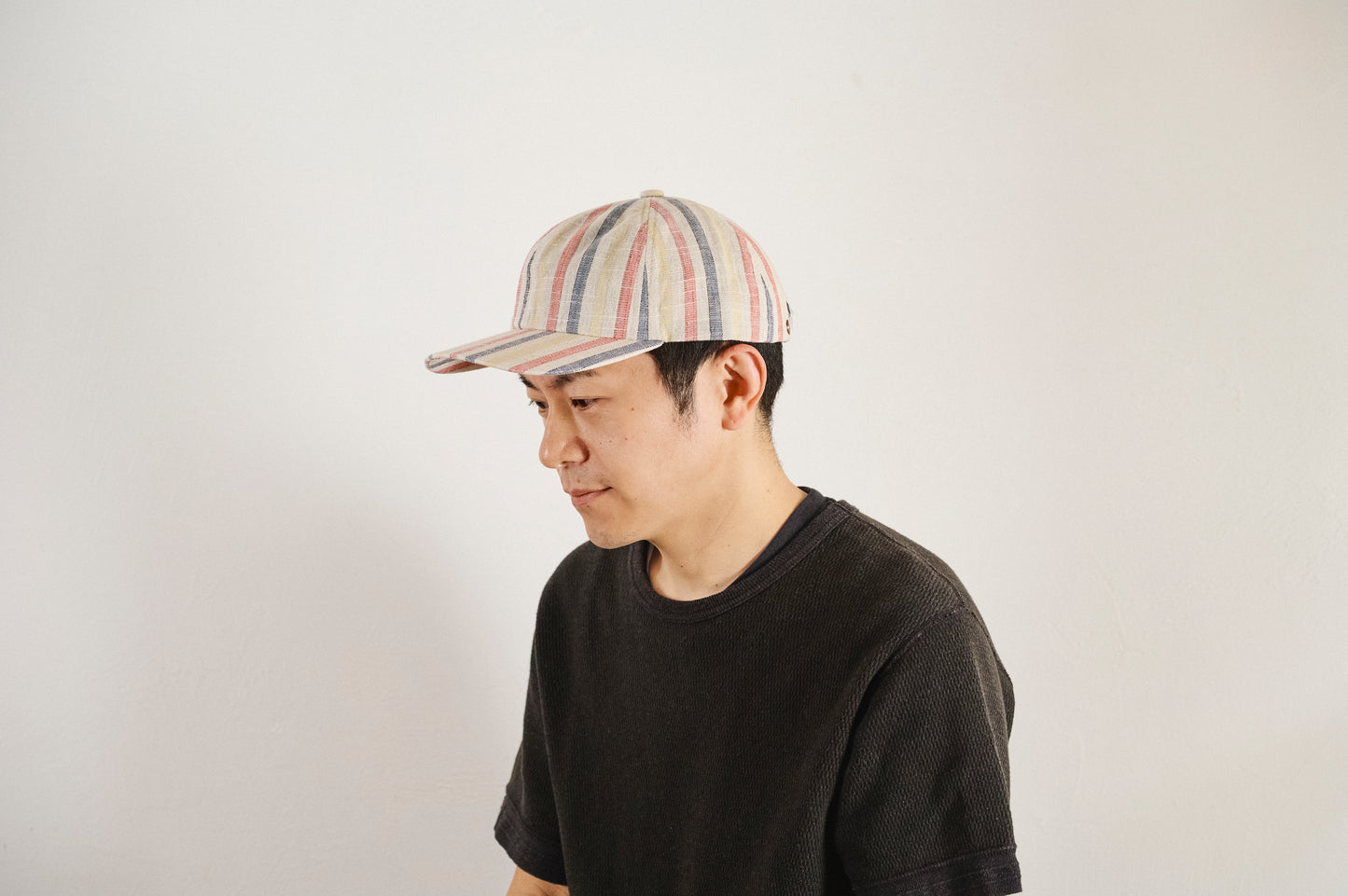 morno № 724502 インポートファブリックストライプCAP