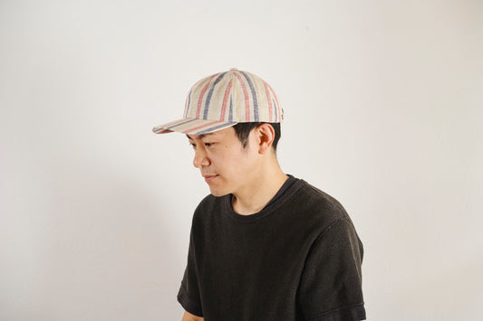 morno № 724502 インポートファブリックストライプCAP
