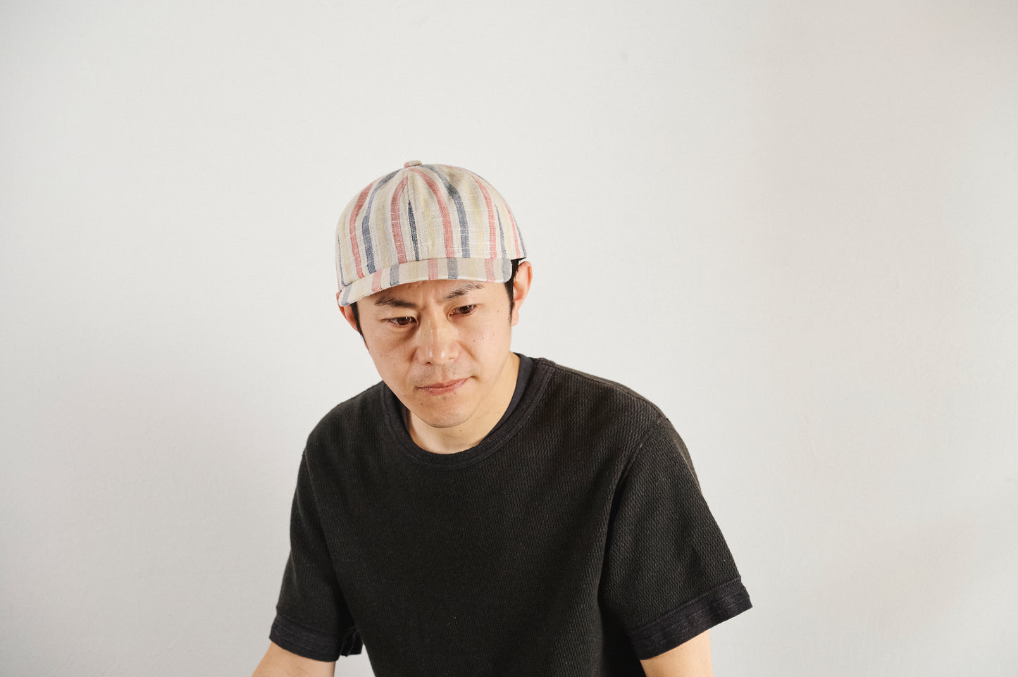 morno № 724502 インポートファブリックストライプCAP