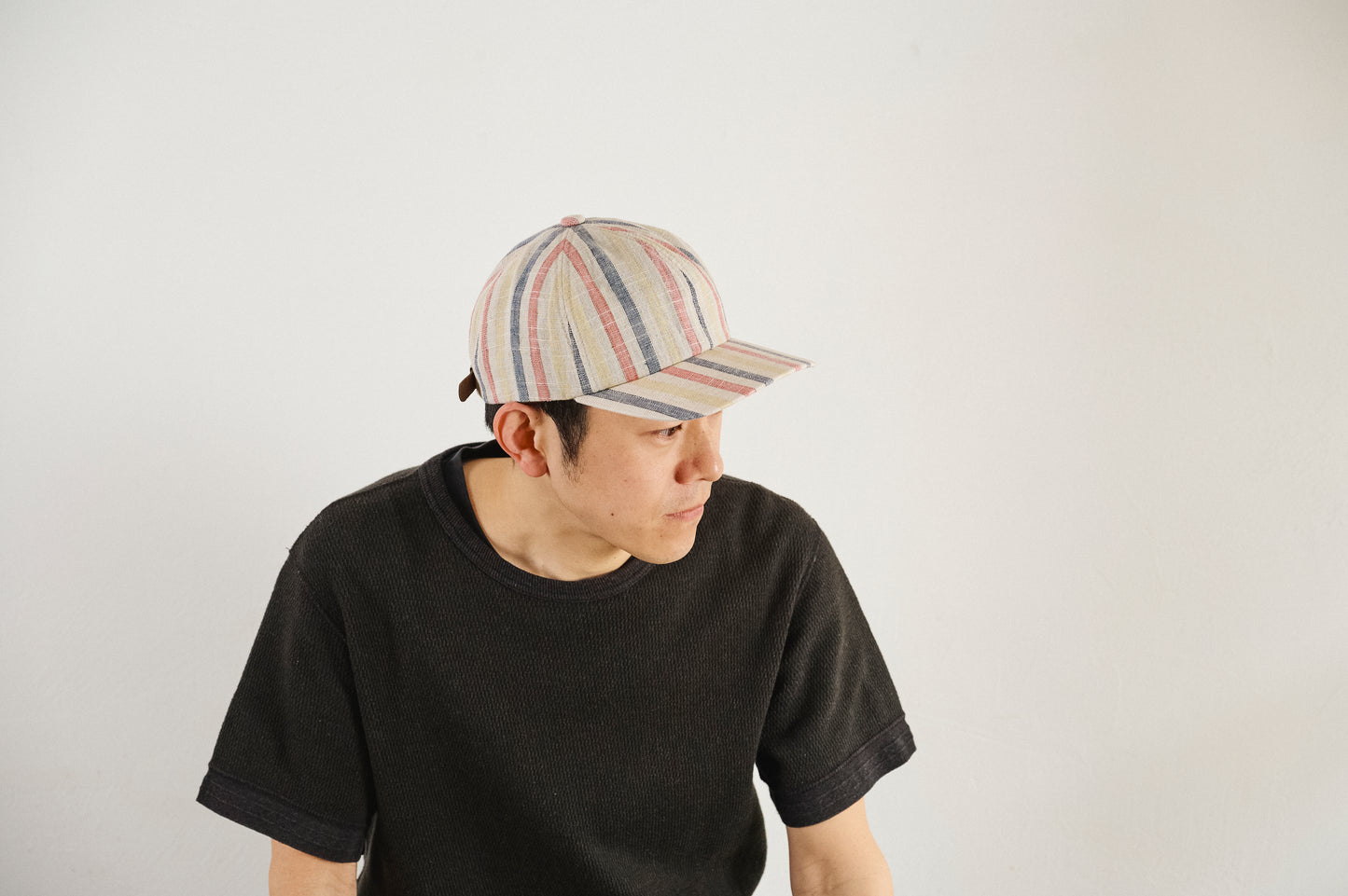 morno № 724502 インポートファブリックストライプCAP