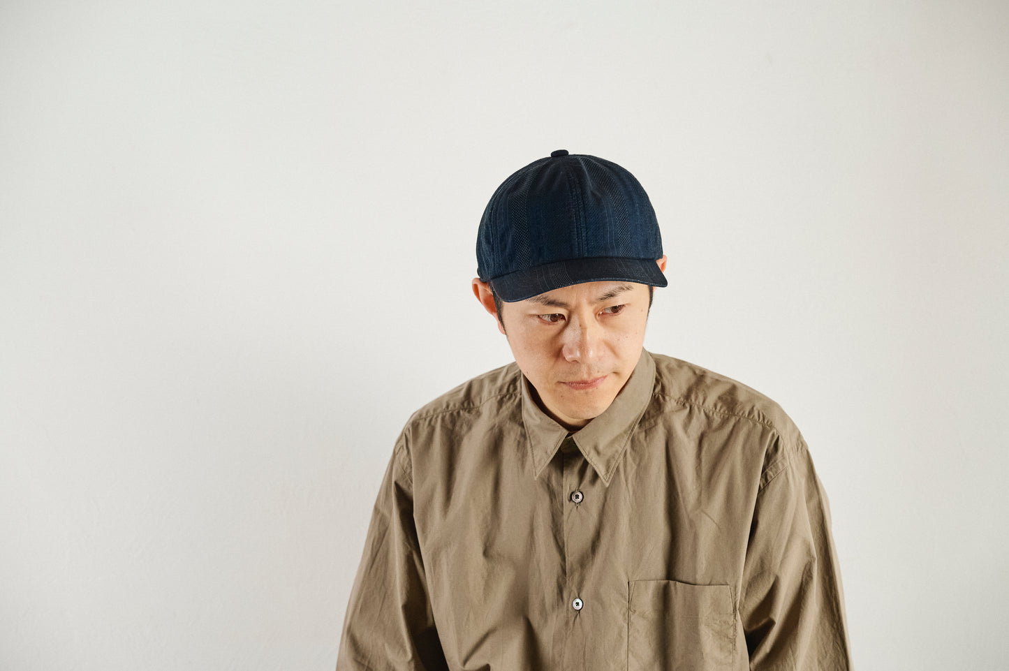 morno № 724503 インポートファブリックインディゴCAP