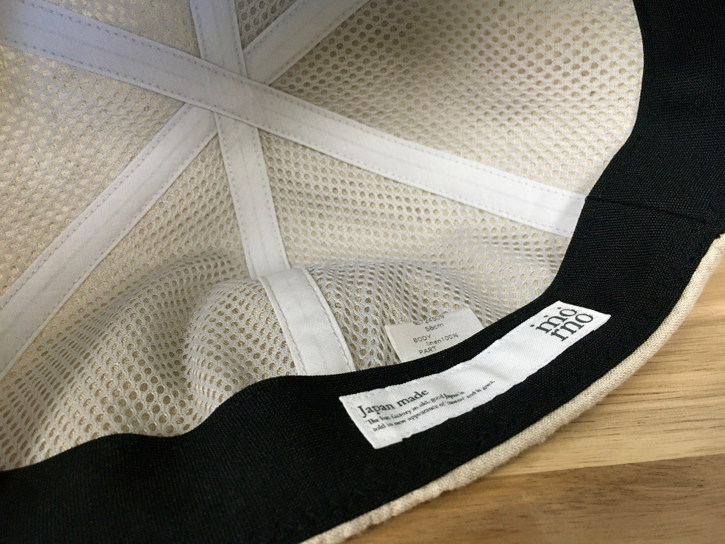 morno № 724509 リネンショートブリムB.B.CAP