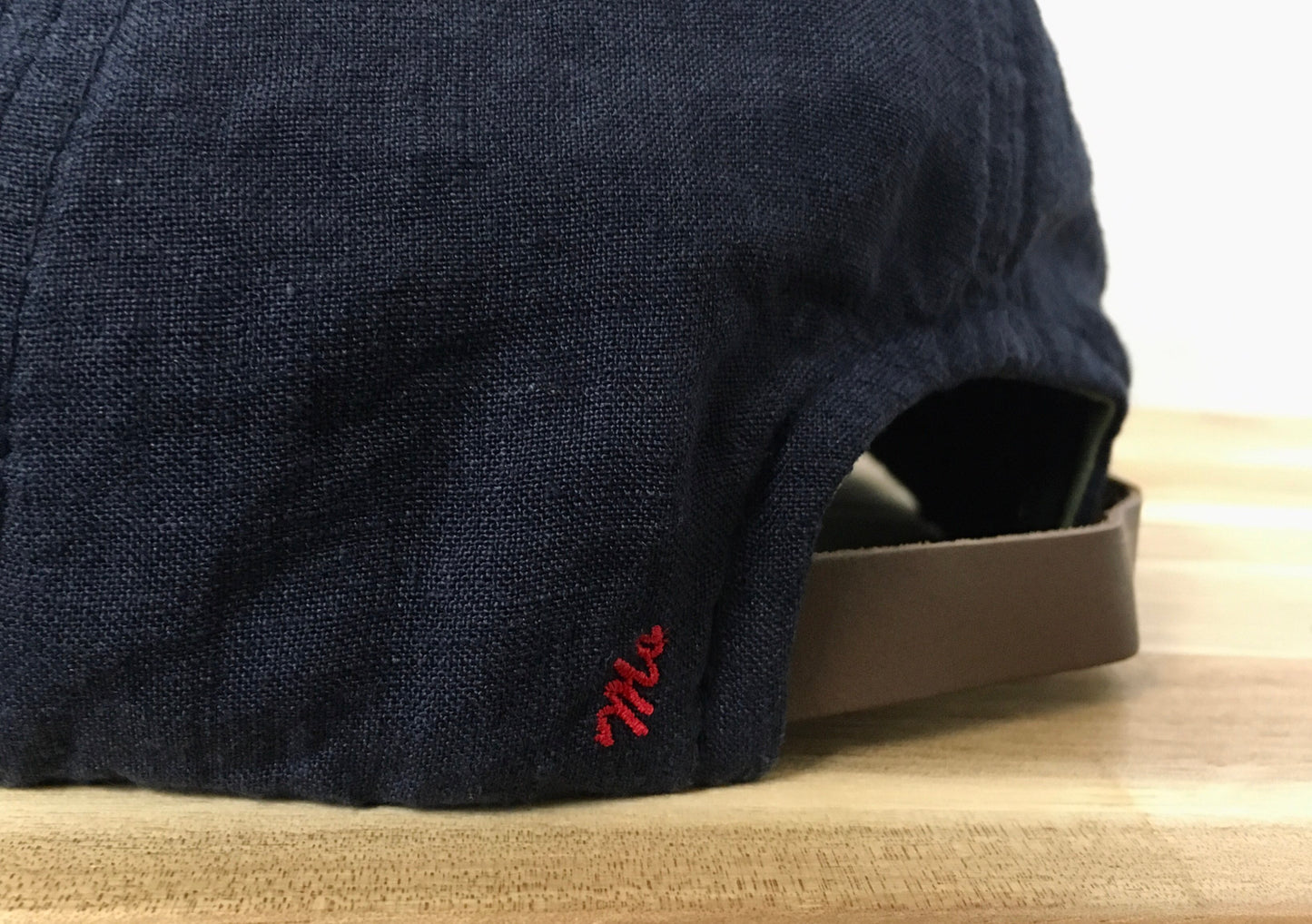 morno № 724513 レザー×リネンB.B.キャップ