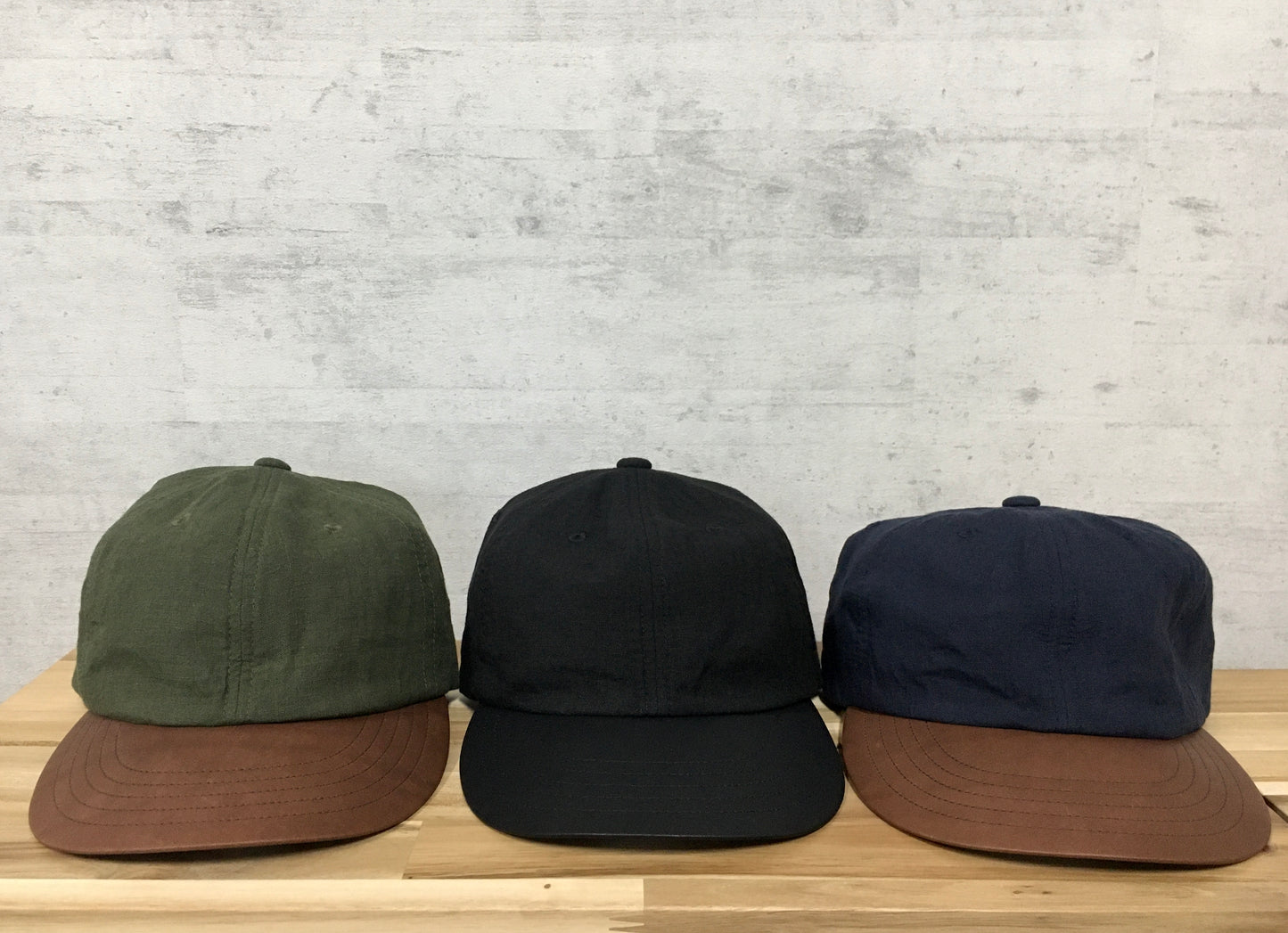 morno № 724513 レザー×リネンB.B.キャップ