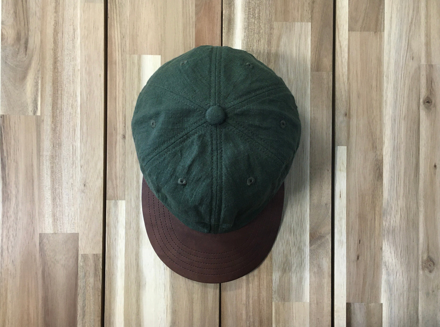 morno № 724513 レザー×リネンB.B.キャップ
