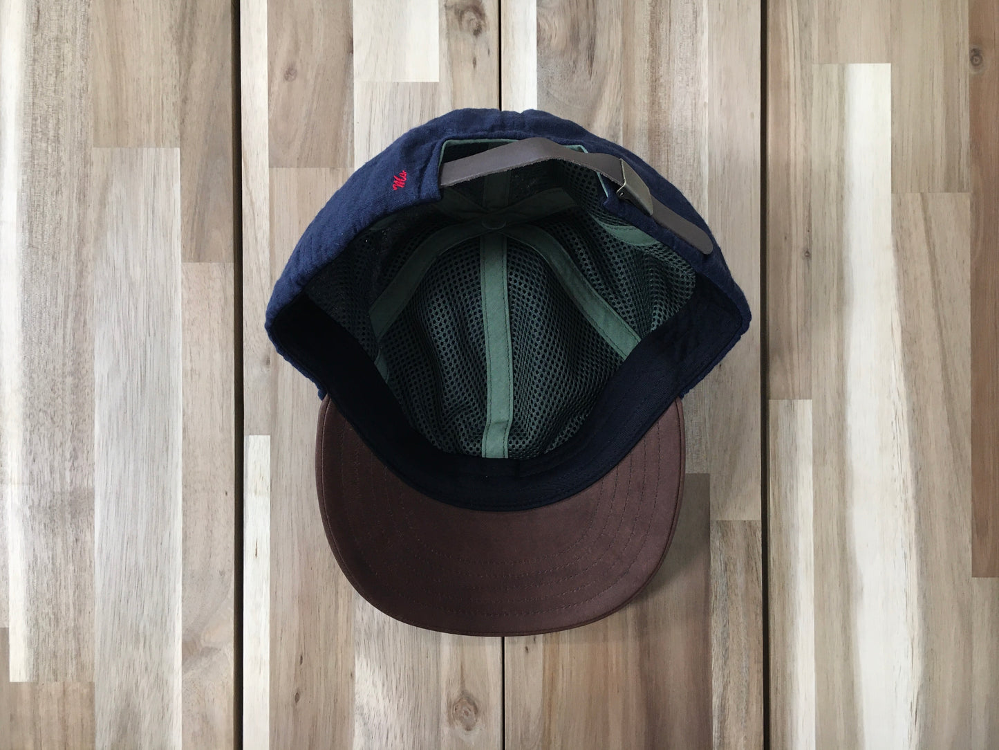 morno № 724513 レザー×リネンB.B.キャップ