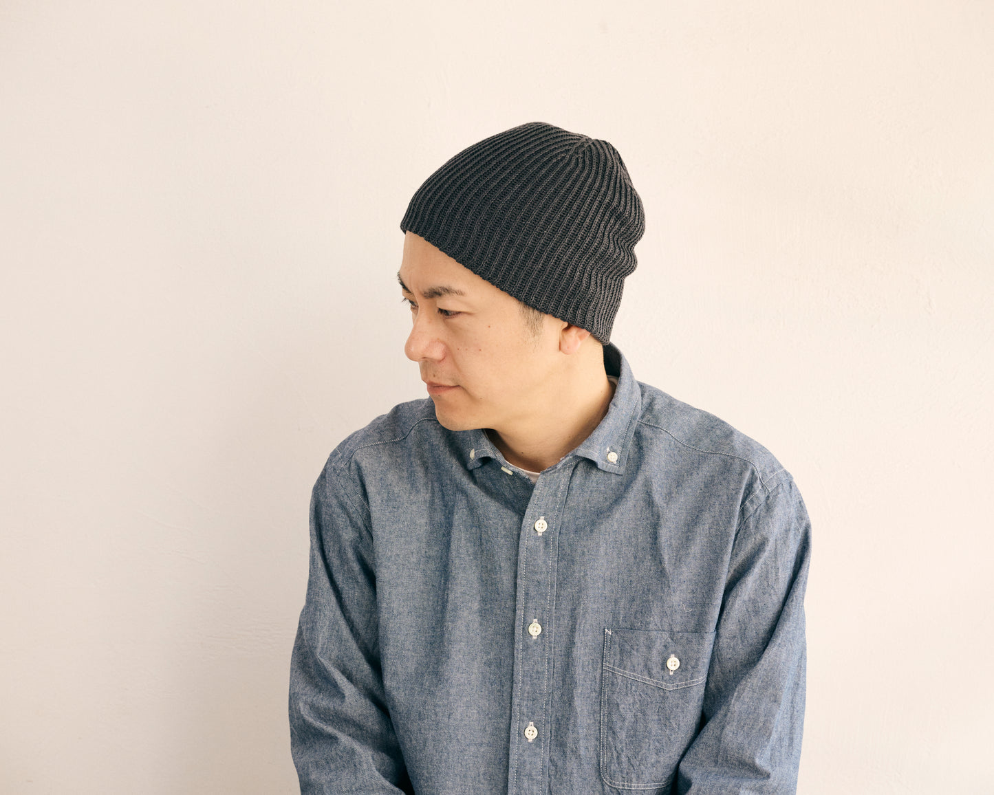 morno № 724525  綿麻ニットビーニー