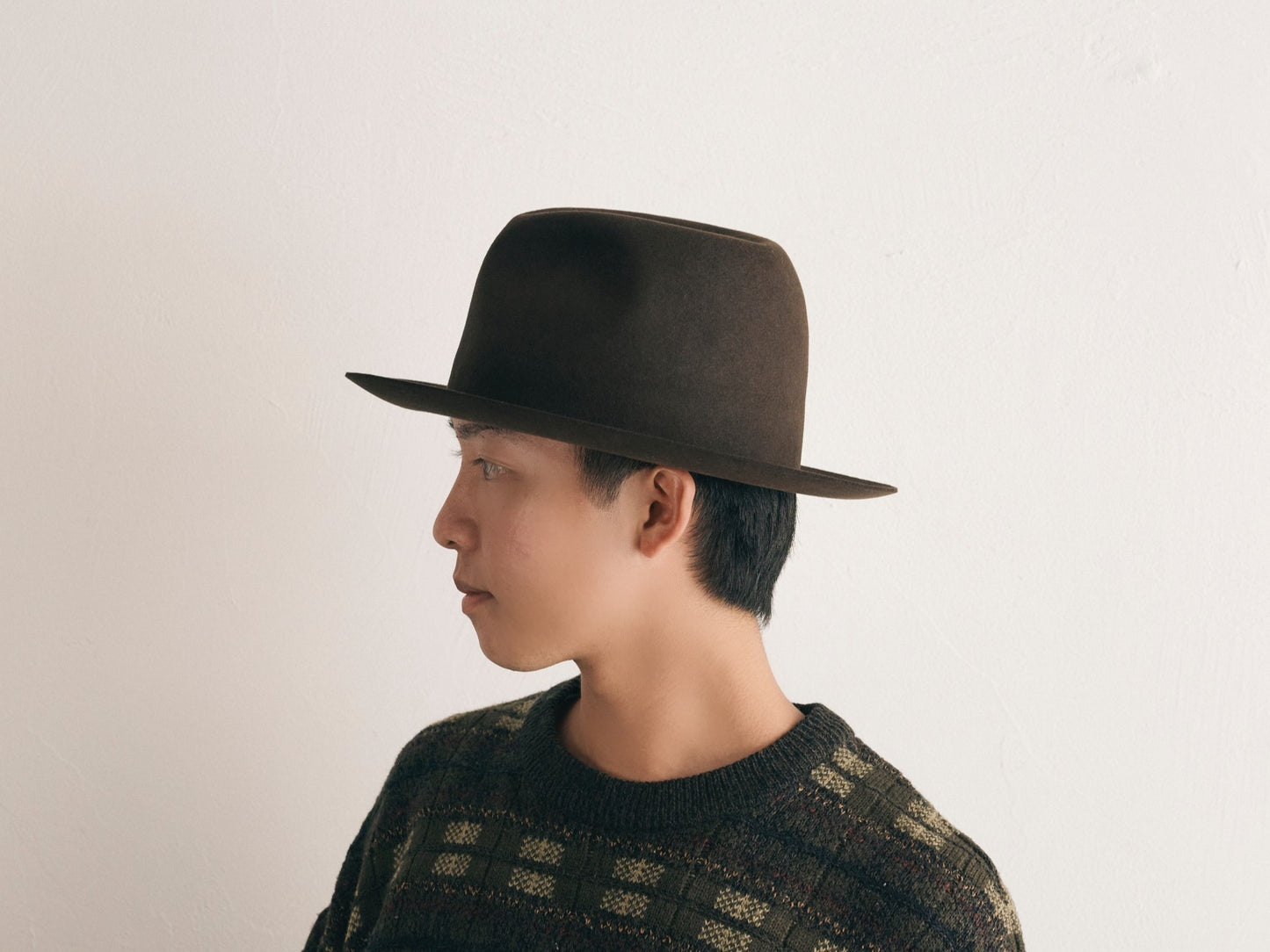 morno № 723621 オープンクラウンファーハット【SOLD OUT】