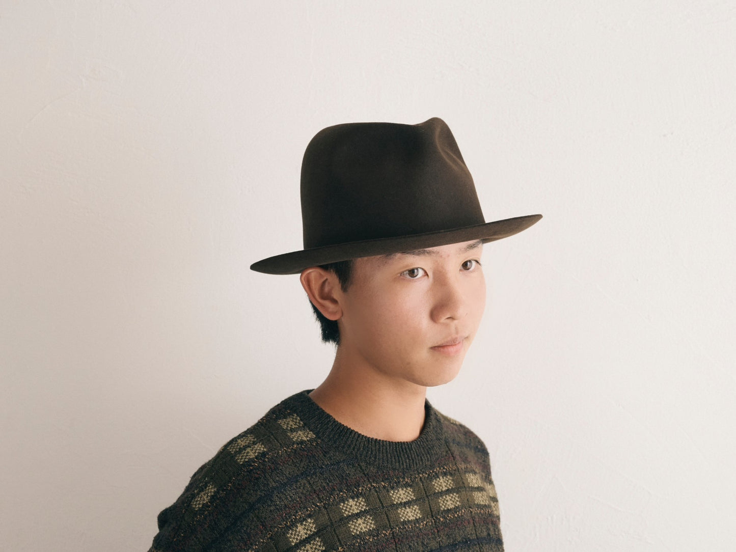 morno № 723621 オープンクラウンファーハット【SOLD OUT】