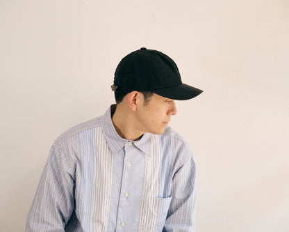 morno № 724513 レザー×リネンB.B.キャップ