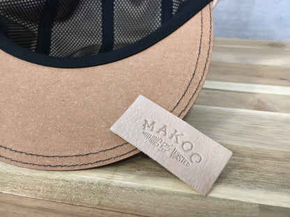 morno×MAKOO № 724517 アップサイクルレザーJETCAP　