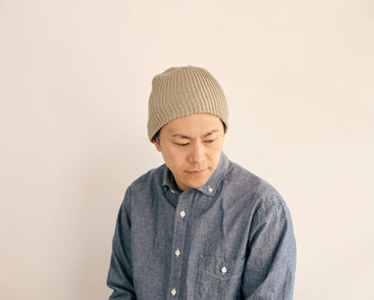 morno № 724525  綿麻ニットビーニー