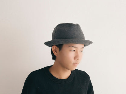 morno № 724618 ウールコットンソフト中折れハット