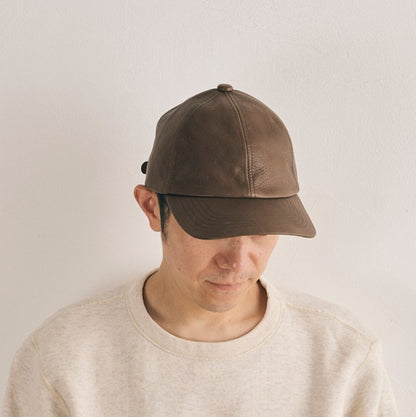morno №725619 撥水レザーキャップ