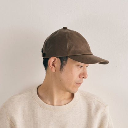 morno №725619 撥水レザーキャップ