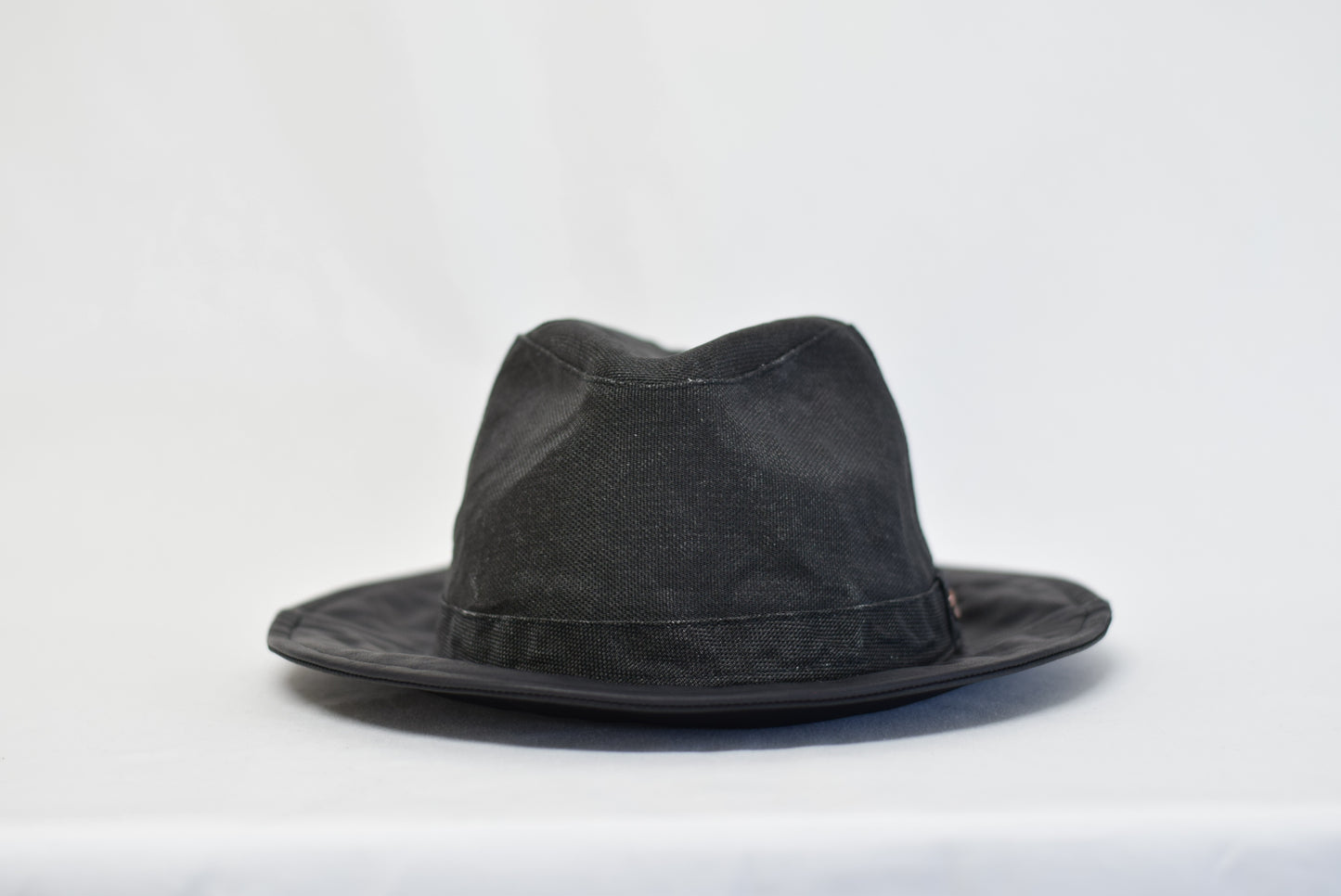 morno № 723625 ロングブリムペーパー×レザーマニッシュ