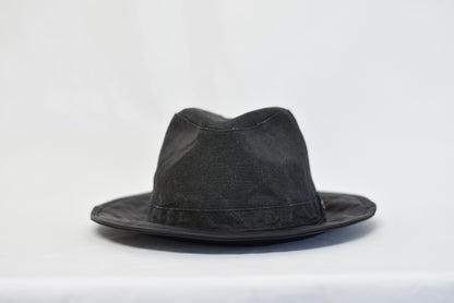 morno № 723625 ロングブリムペーパー×レザーマニッシュ