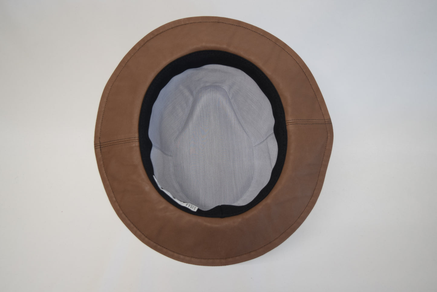 morno № 723625 ロングブリムペーパー×レザーマニッシュ