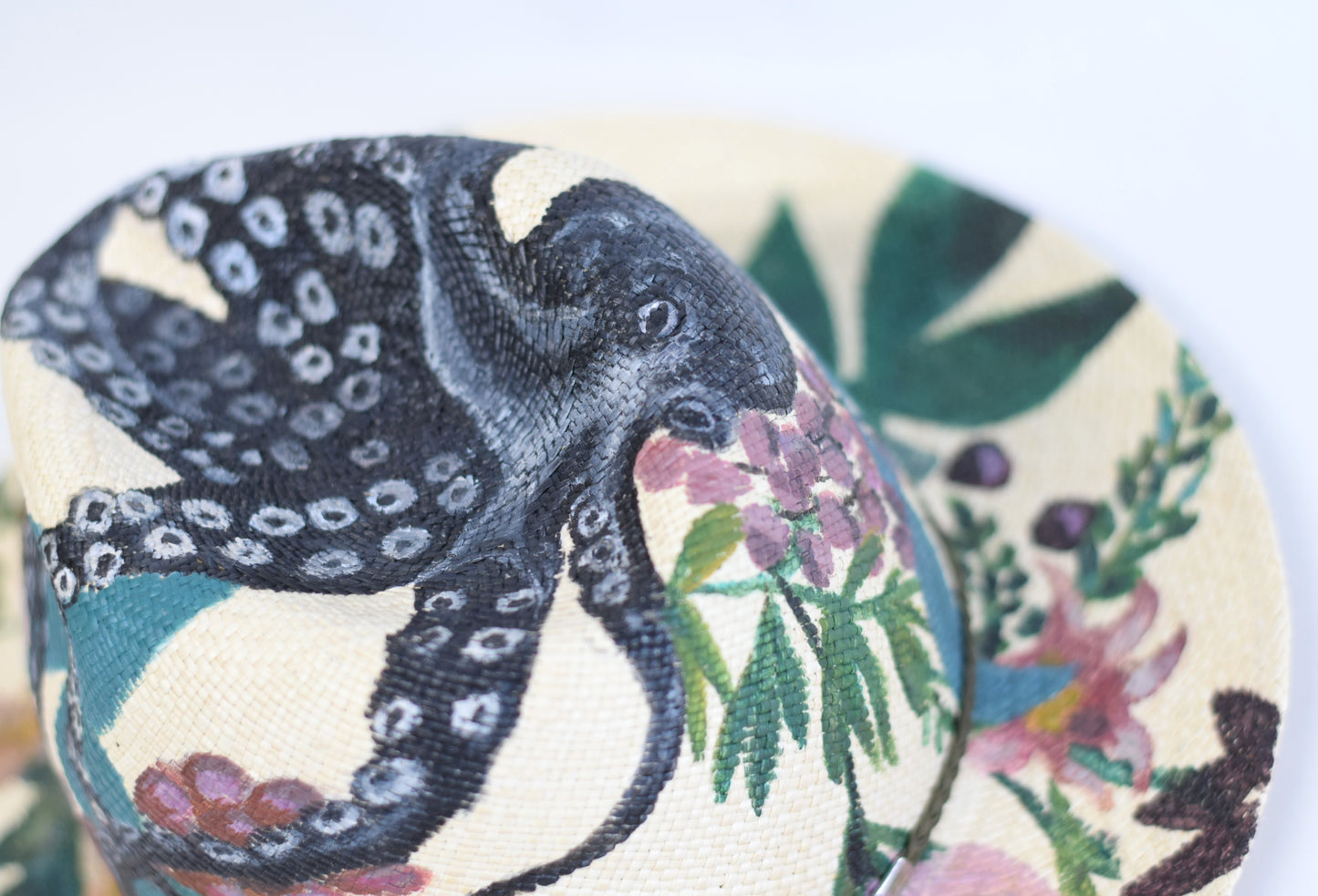 平田沙織×KNOX   コラボレーション パナマハット　№900118