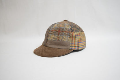 morno №724610  パッチワークショートブリムキャップ